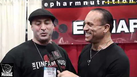 Chemist Patrick Arnold at the E-Pharm Booth at the...