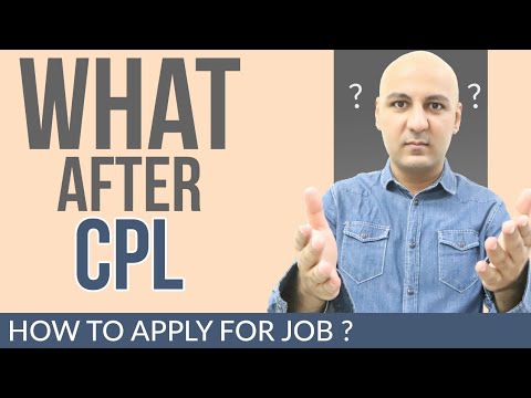 What to do after CPL ? Where to apply for JOB? | Flying Captain