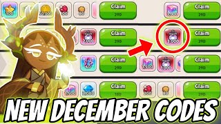 New December Codes Redeem Now In Cookie Run Kingdom