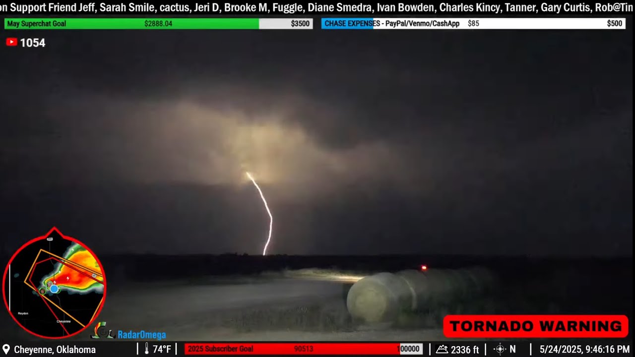 🔴 Chasing a TORNADO / HAIL Threat in Oklahoma - LIVE STORM CHASERS ...