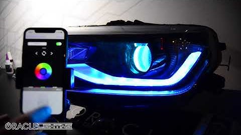 2016-2018 Chevrolet Camaro Dynamic™ ColorSHIFT DRL Upgrade from ORACLE Lighting