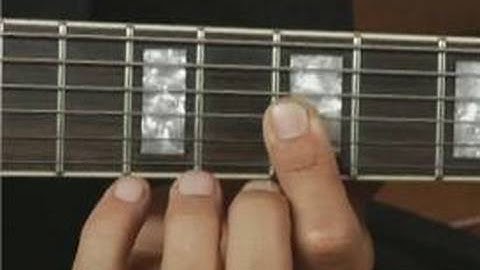 1st Inversion of B Minor Guitar Chord on the Top Strings : Guitar Chord Dictionary 20