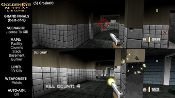 GoldenEye Netplay LTK Cup III - GRAND FINALS: Graslu00 vs. Grim