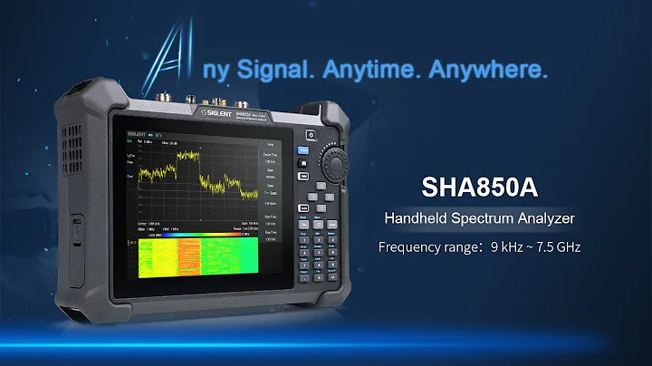 SIGLENT Releases First Handheld Spectrum Analyzer & Vector Network Analyzer SHA850A