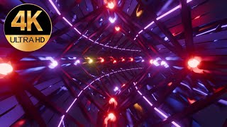 10 Hour 4k Tv screensaver multi Metallic Color Abstract neon tunnel Background Video loop, no sound by 10 Hour 4K screensavers by Donivisuals 1,113 views 7 days ago 10 hours