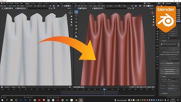 Blender Tutorial : Basic curtain animation in blender || Curtain Animation