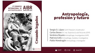 ANTROPOLOGÍA, PROFESIÓN Y FUTURO (8º Congreso Internacional De Antropología AIBR)