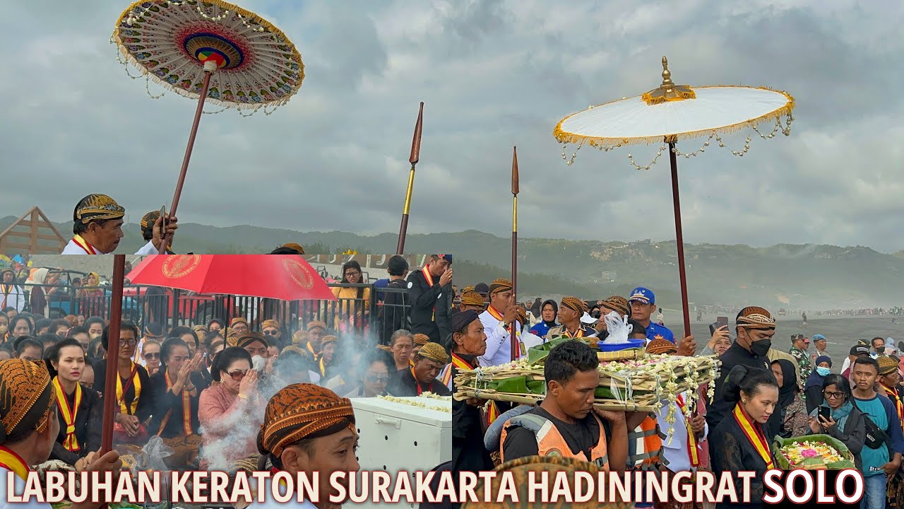 Prosesi Labuhan Keraton Surakarta di Pantai Parangkusumo 2023