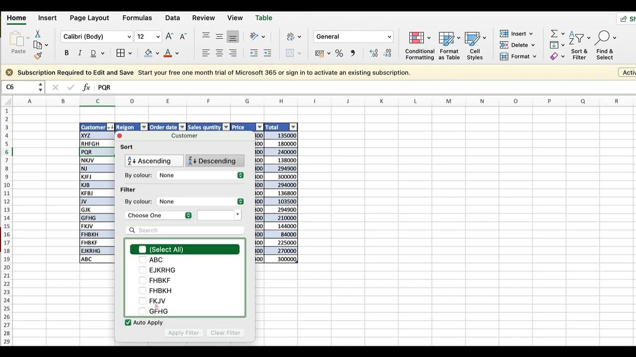 Free excel classes i insert table in excel i class 3 youtube