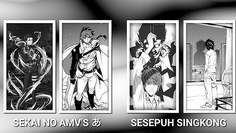 Collab MEP badass | owari no seraph X death note | alight motion