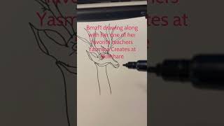 Drawing Along With Yasmina Creates Skillshare Class