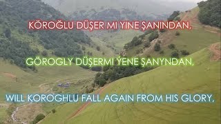 Benden Selam Olsun Bolu Beyine - Turkish Song With English Subles, Türkmençe Sözleri