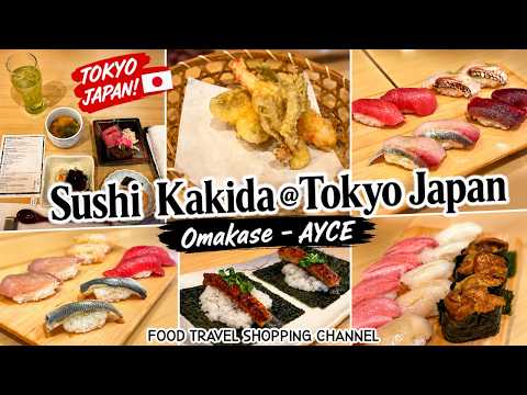 Sushi Kakida | Omakase - ALL YOU CAN EAT @ Tokyo Japan | Honest Food Review 