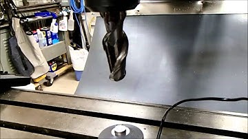 Tool height offset setting for 1 inch endmill