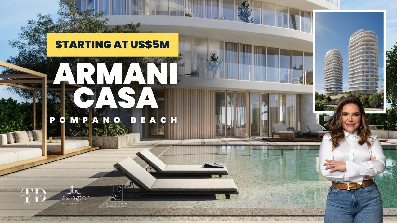 Armani Casa Pompano Beach, Luxury Signed by Giorgio Armani
