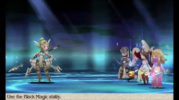 Bravely Default (3DS) - 46 - Einheria Battle - Mike