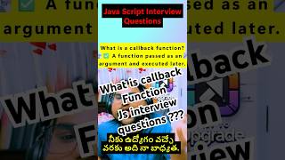 What is a Callback Function? 🤔 #javascript #easytoupgrade