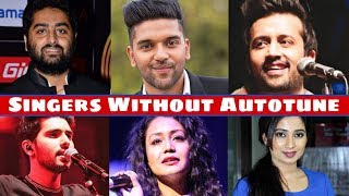Real Voice Without Autotune - Which Singer Do You Like The Most?