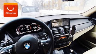 Цифровая панель приборов на BMW X5 E70 с AliExpress