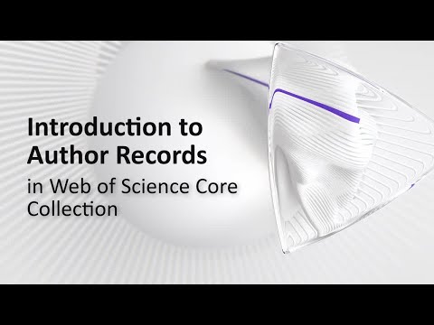 Introduction to Author Records