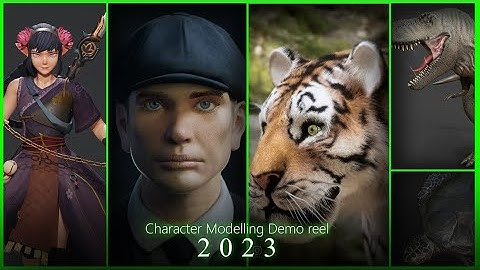 Character Modeling Demo Reel 2023