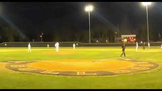 2022 Harrison Golden 11 RHP Fort Bend Austin Varsity Baseball vs Dulles with a No Hitter