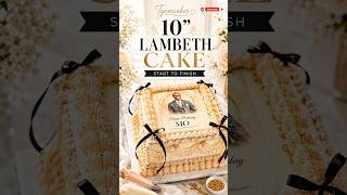 The Cake Decorating Technique Everyone's Trying Right Now #LambethPiping #CakeTrends