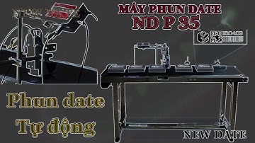 Máy In Phun Date Tự Động ND P35. In tự động băng Tải | In mã Qr | Mã Code | Giá đầu tư cực Thấp