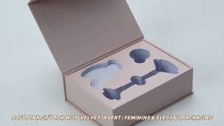 Soft Pink Gift Box with Velvet Insert | Feminine & Elegant Packaging screenshot 5