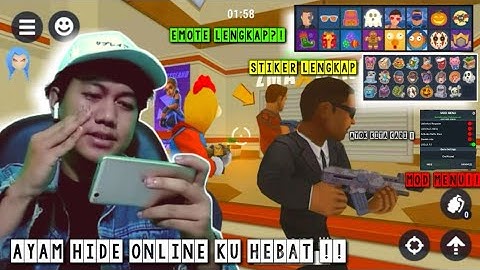 HIDE ONLINE MOD MENU !! - THIS CHICKEN SKIN IS VERY HANDSOME GUYS !!