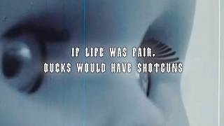Scrim- if life was fair, ducks would have shotguns (official lyric video)
