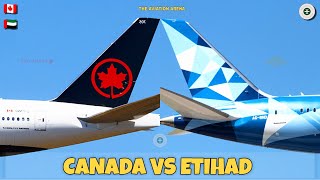 Air Canada Vs Etihad Airways Comparison 2024! 🇨🇦 Vs 🇦🇪