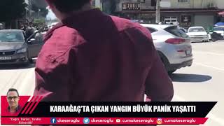 Karaağaçta Büyük Pani̇k