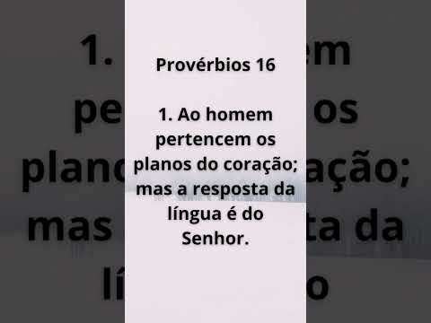 Provérbios 16 :