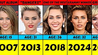 Evolution: Miley Cyrus From 2007 To 2024