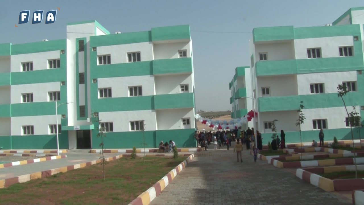 منظمة البنيان المرصوص تفتتح الكتلة السكنية الثانية التابعة لمجمع السلام قرب قرية الكوسا بريف جرابلس