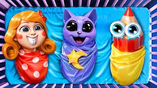 Мисс Делайт и Мистер Делайт удочерили Catnap! Poppy Playtime 3 в реальной жизни