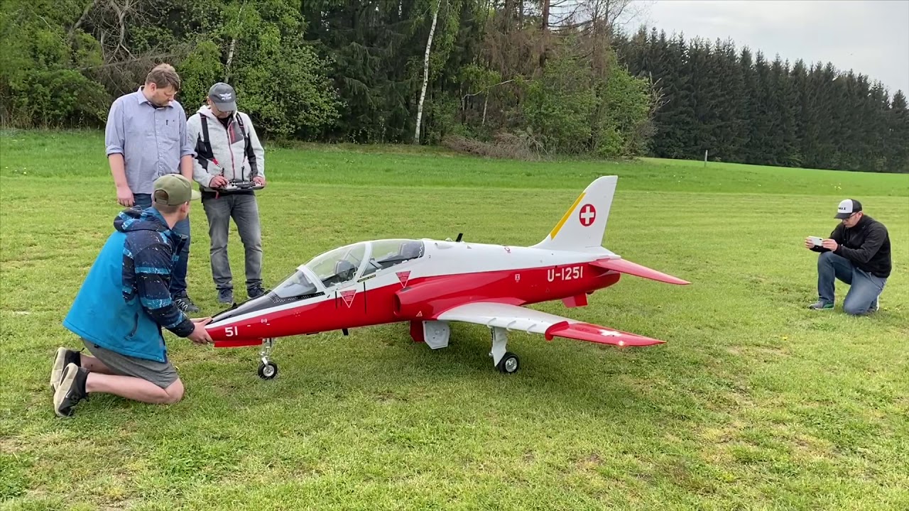 BAE Hawk Tomahawk 1:3,5 mit EvoJet 220 neo