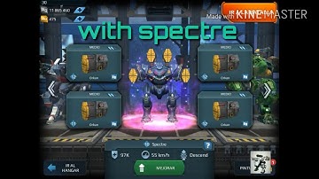 War robots #flyingWarRobots challenge part 2 with spectre