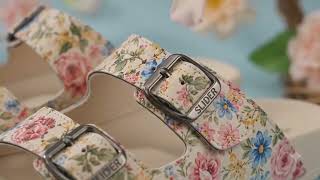 Women & Girls Fashion Double Strap Sliders | Stylish & Comfortable Slippers