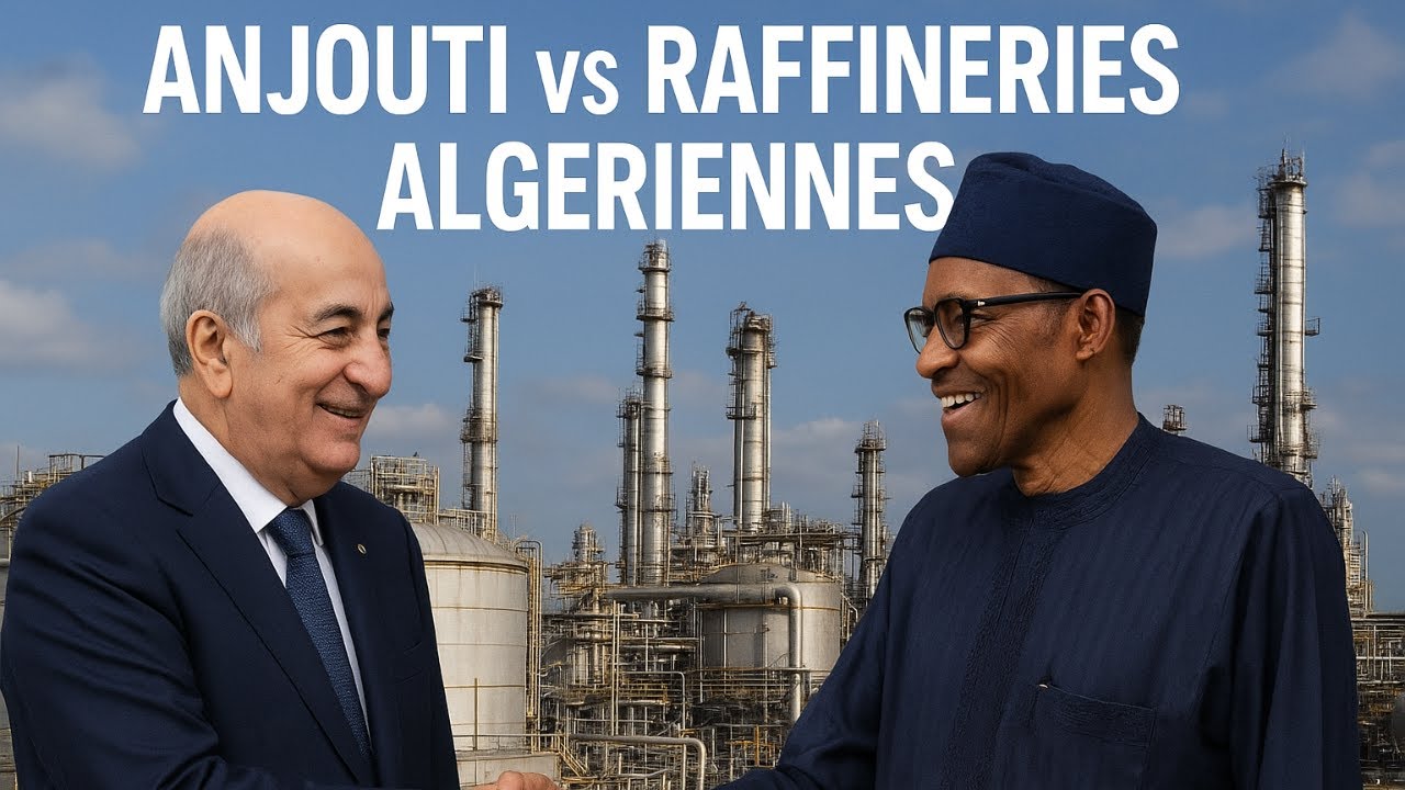 Raffineries d'Angotti au Nigeria et Raffineries en Algérie