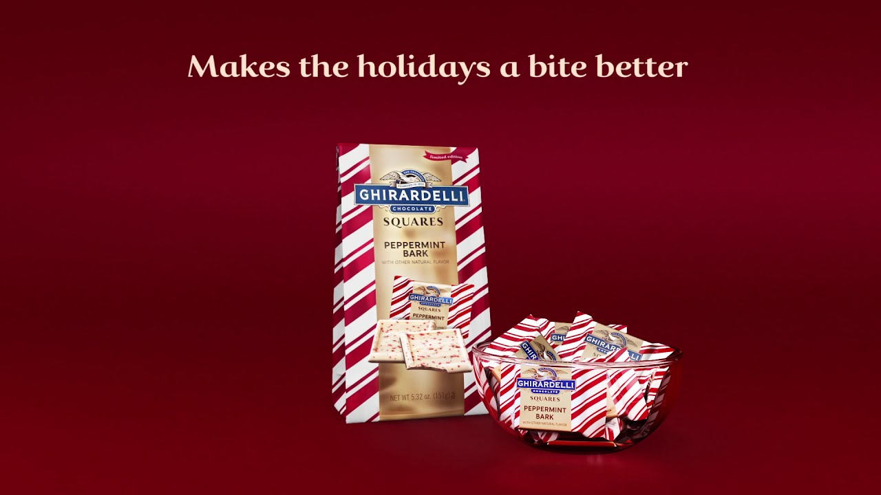 Ghirardelli Peppermint Bark Makes the Holidays a Bite Better! YouTube