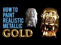 How to Paint Realistic Metallic Gold