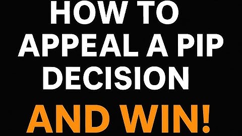 Hoe u in beroep kunt gaan tegen een PIP-beslissing (en kunt winnen!)