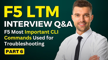F5 Most Important CLI Commands Used for Troubleshooting | F5 LTM Interview Series #part6