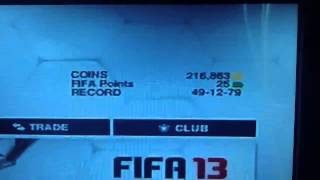 Free fifa 13 ultimate team coins (Xbox 360)