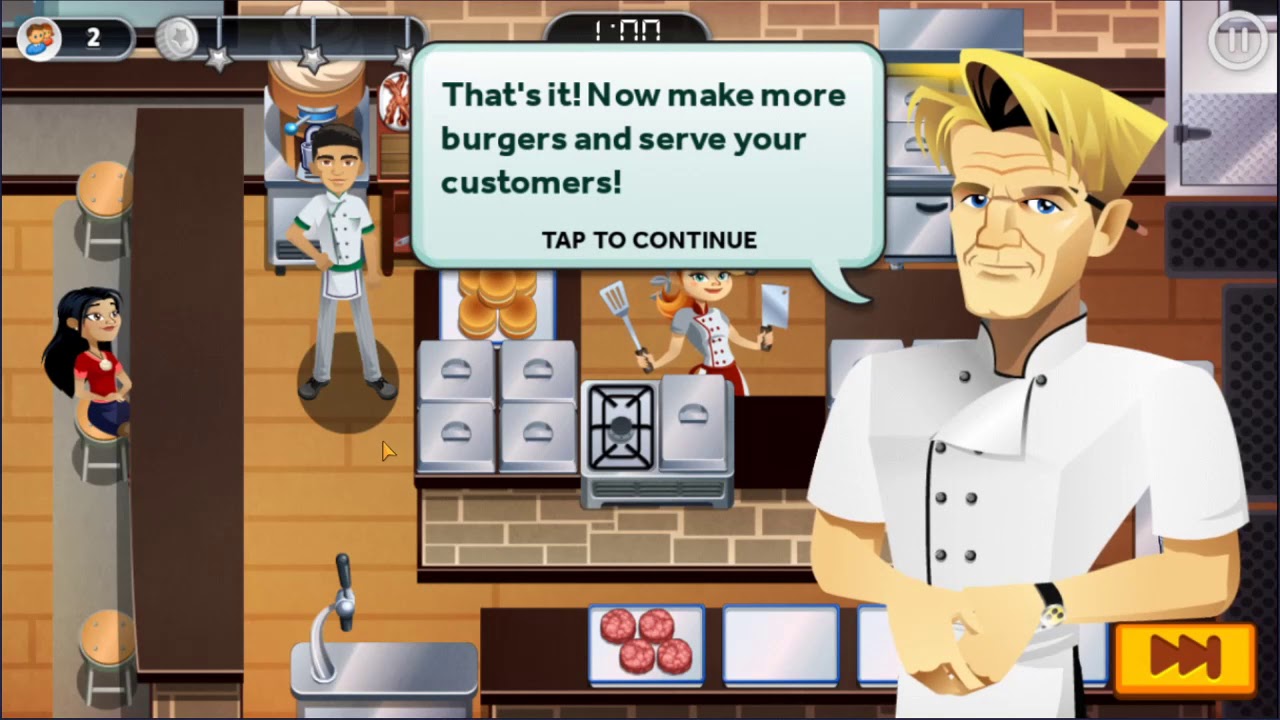 RESTAURANT DASH: GORDON RAMSAY - My first few minutes in this game - YouTub...