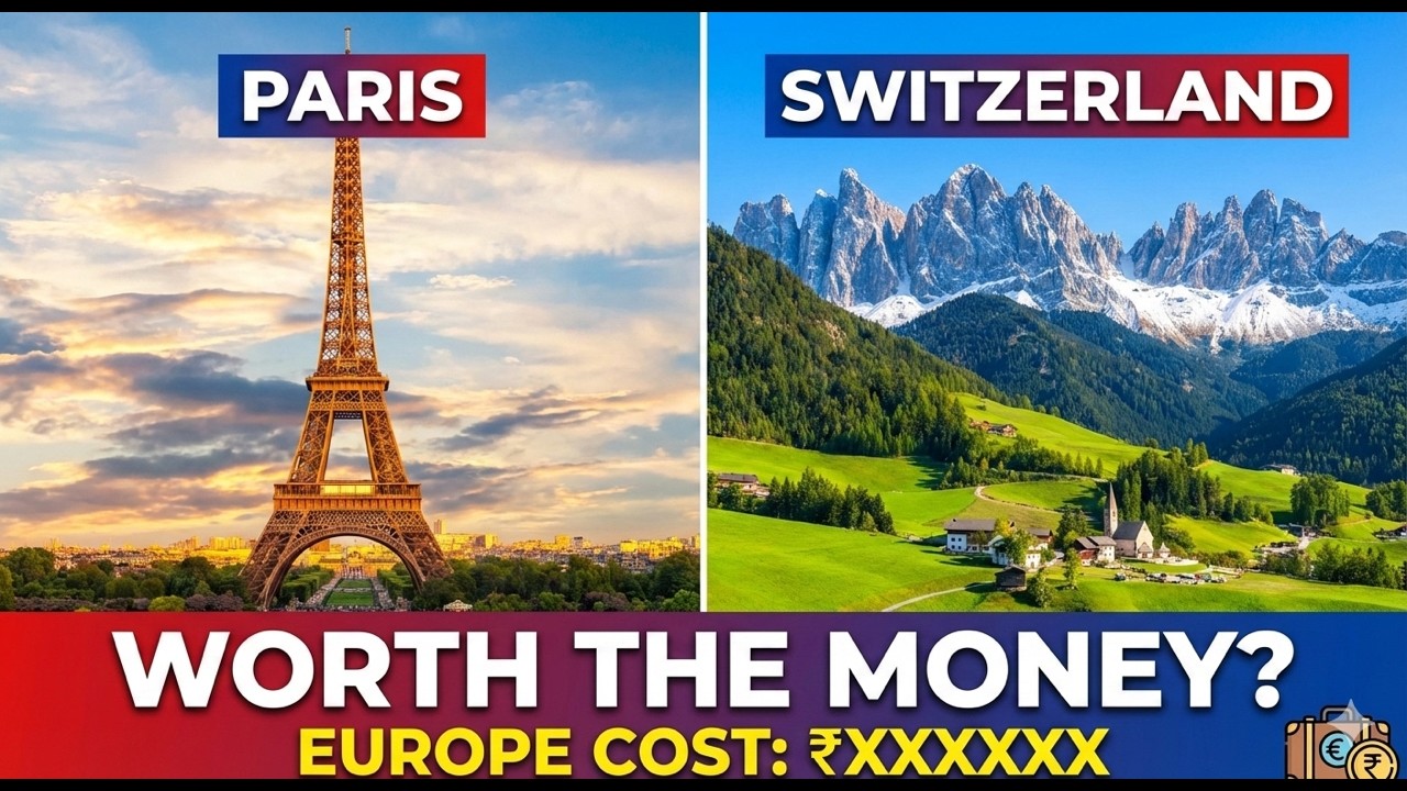 Europe Group Tour: Amsterdam, Brussels, Paris & Switzerland | 🇳🇱🇧🇪🇨🇭🇫🇷 Experience (Visa to Expenses)