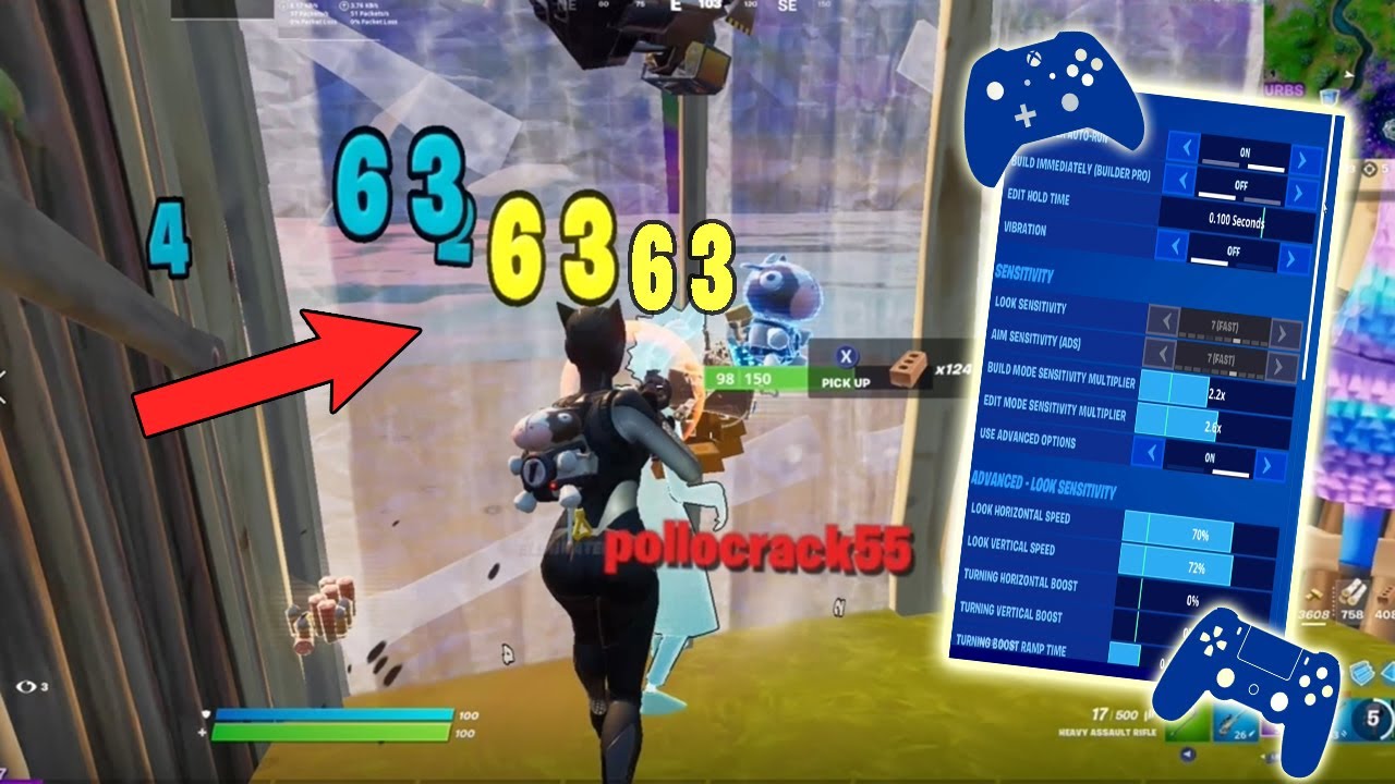*NEW* Best Exponential Settings for Aimbot in Fortnite Season 8 (Xbox
