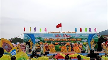 Tiết mục khai hội mùa vàng miền Soóng Cọ năm 2025